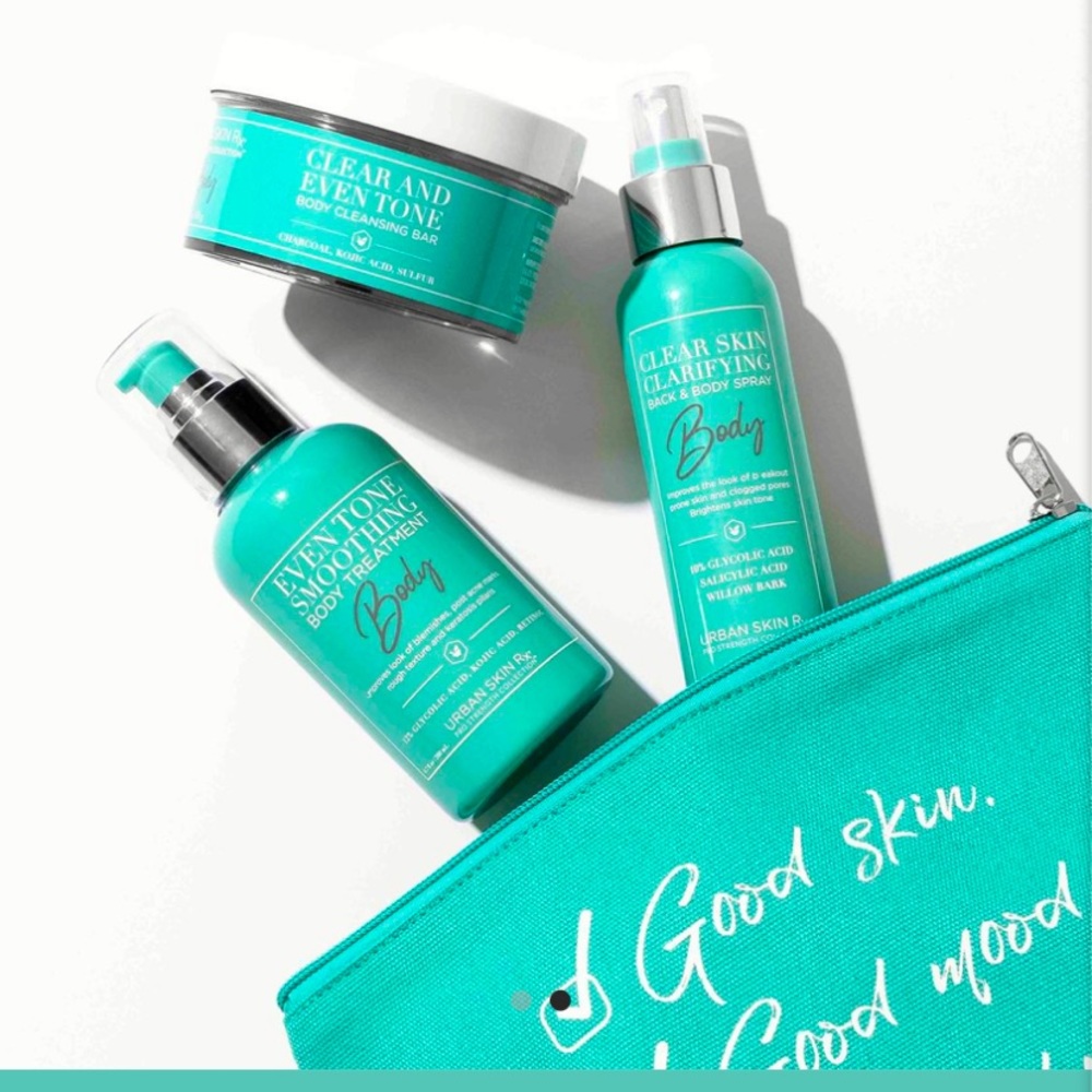 Urban Skin Rx glow head to toe body collection